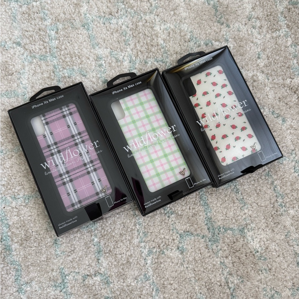 Wildflower phone cases. I phone XS Max